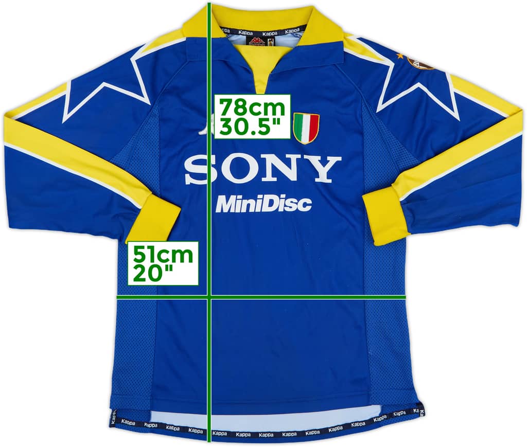 1997-98 Juventus Third L/S Shirt - 6/10 - (M)