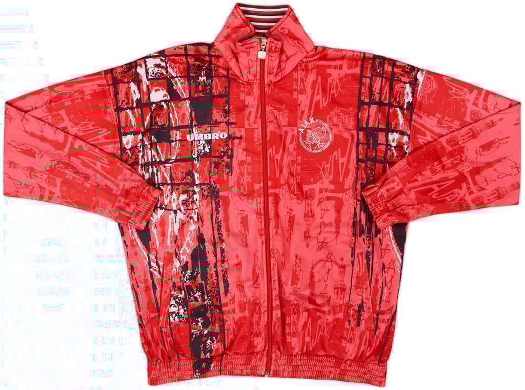 1996-97 Ajax Umbro Track Jacket - 9/10 - (XL)