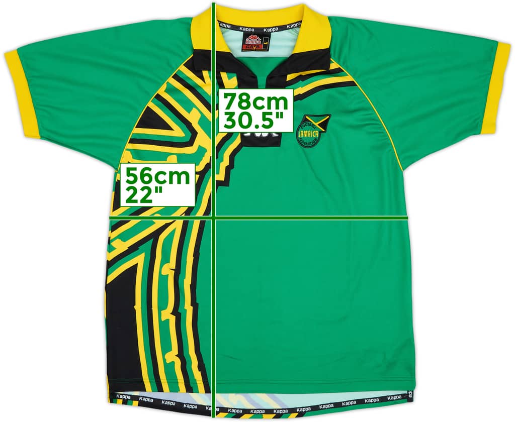 1998-00 Jamaica Away Shirt - 8/10 - (L)