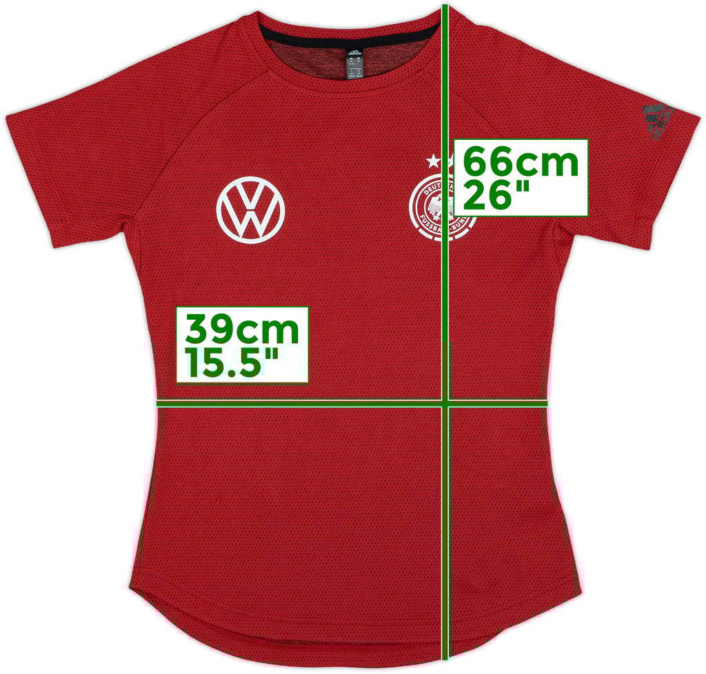 2019-20 Germany Women adidas Training Shirt - 10/10 - (Women's M)