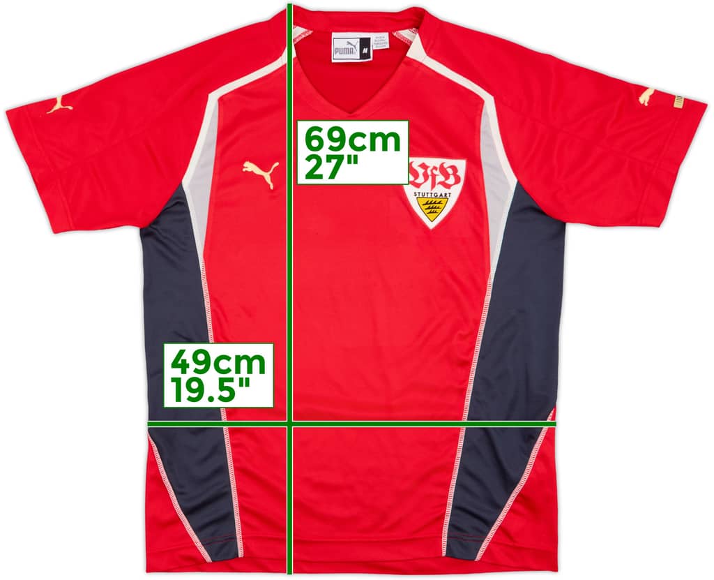 2004-05 Stuttgart Puma Training Shirt - 8/10 - (M)