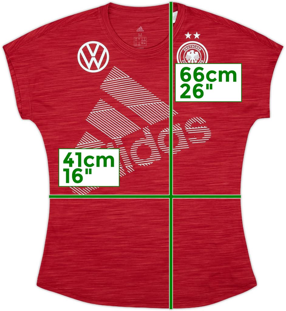 2019-20 Germany Womens adidas Training Shirt - 9/10 - (Women's M)