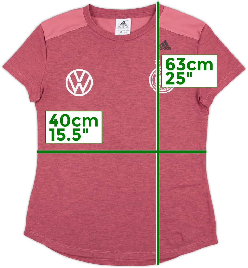 2018-19 Germany adidas Cotton Tee - 9/10 - (Women's M)