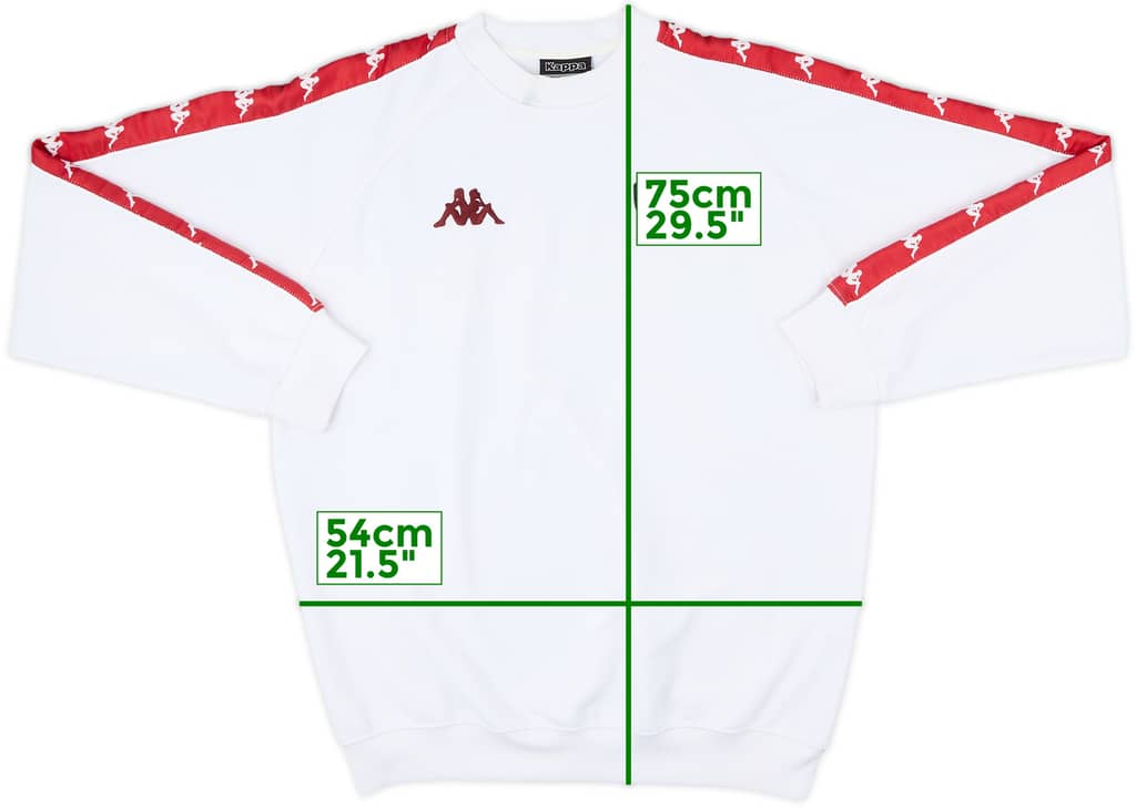 2005-06 Kaiserslautern Kappa Sweat Top - 7/10 - (L)