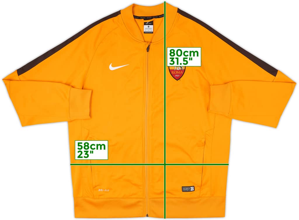 2014-15 Roma Nike Track Jacket - 8/10 - (XL)