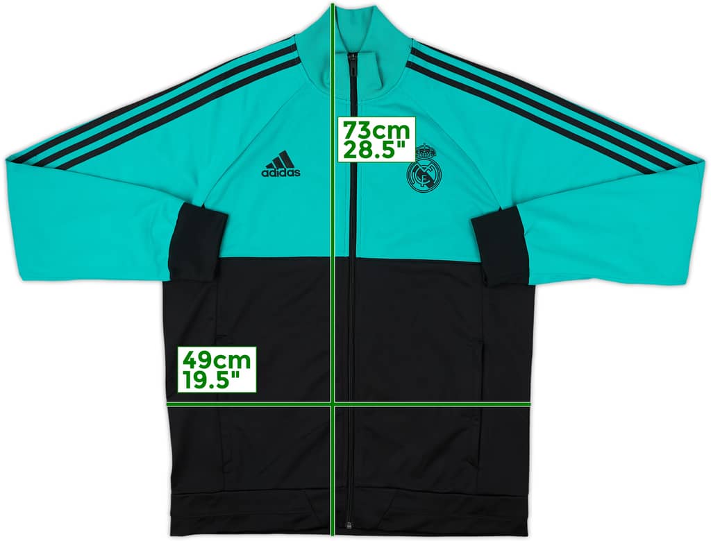 2017-18 Real Madrid adidas Track Jacket - 8/10 - (L)