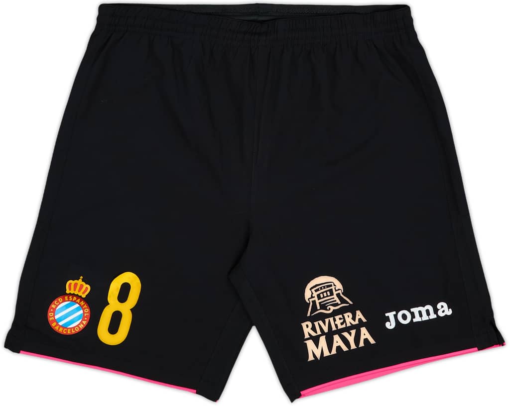 2016-17 Espanyol Player Issue Third Shorts #8 - 5/10 - (S)