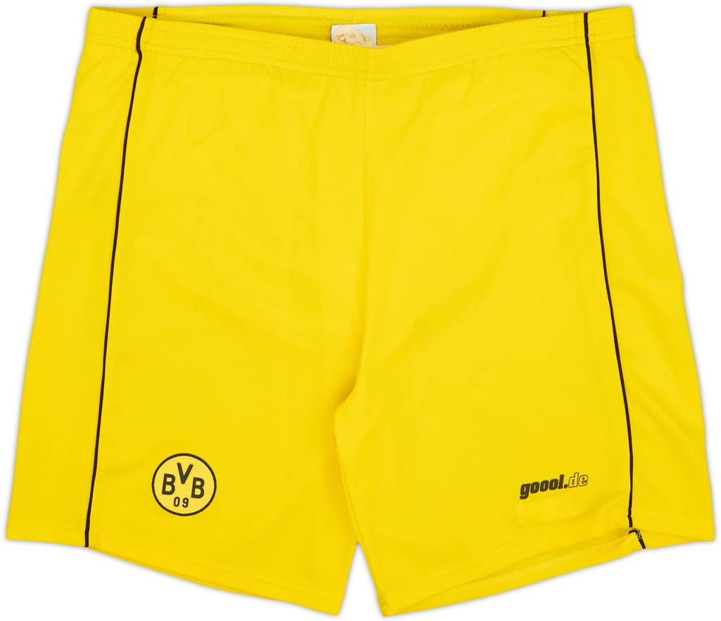 2001-02 Borussia Dortmund European Away Shorts - 5/10 - (XL)