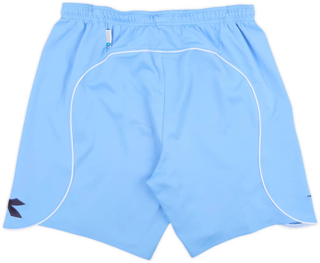 2008-09 Napoli Home Shorts - 8/10 - (L)