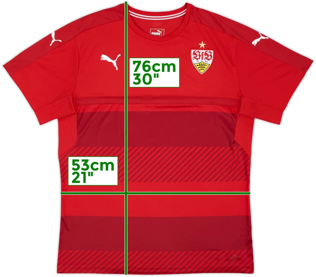 2016-17 Stuttgart Puma Training Shirt - 9/10 - (XL)