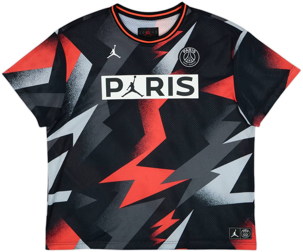 2019-20 Paris Saint-Germain Jordan Mesh Training Shirt - 8/10 - (XL)