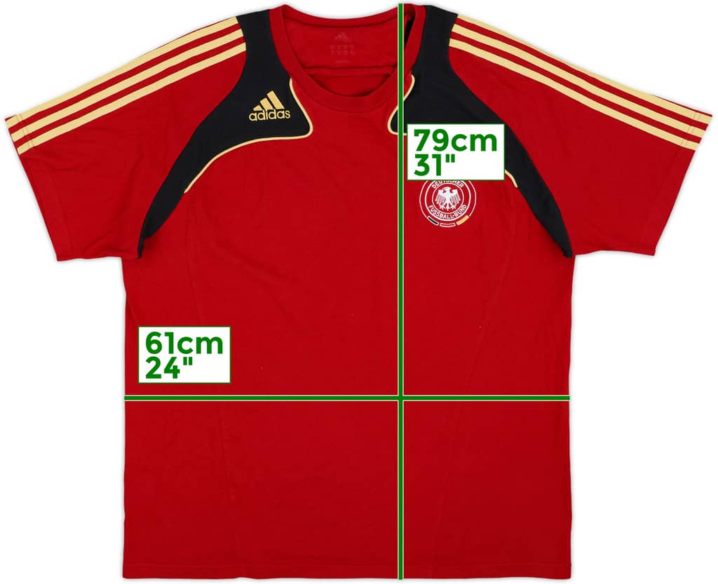 2006-07 Germany adidas Cotton Tee - 7/10 - (XL)