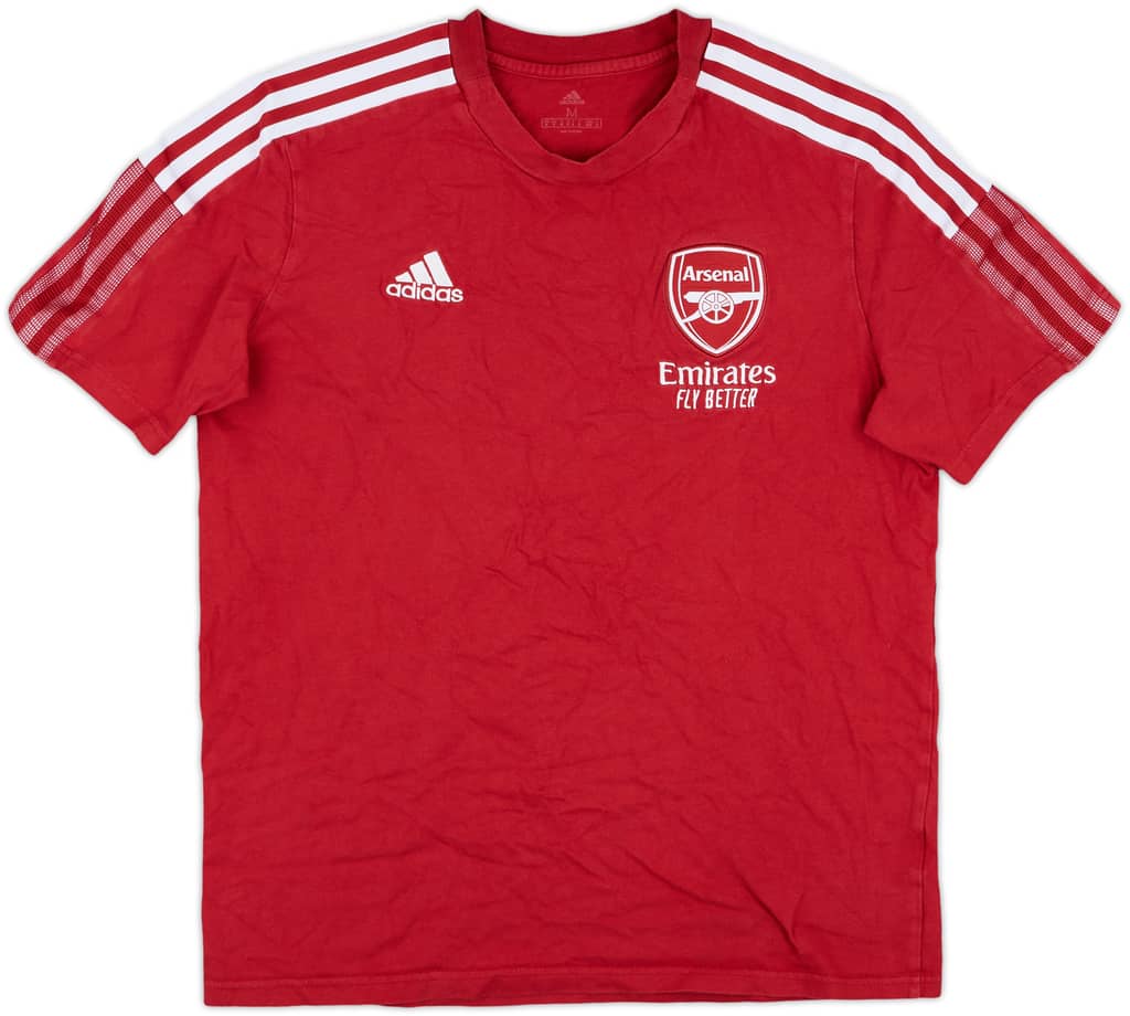 2021-22 Arsenal adidas Cotton Tee - 8/10 - (M)