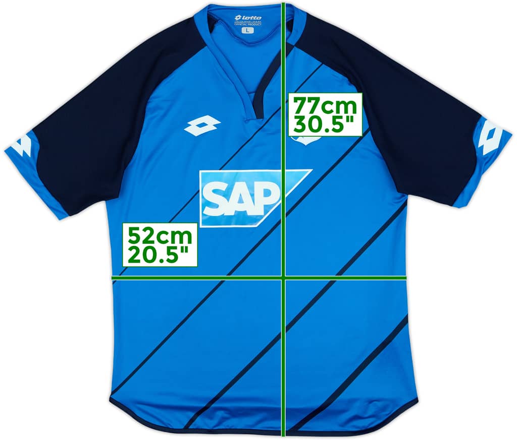 2016-17 TSG Hoffenheim Home Shirt - 9/10 - (L)