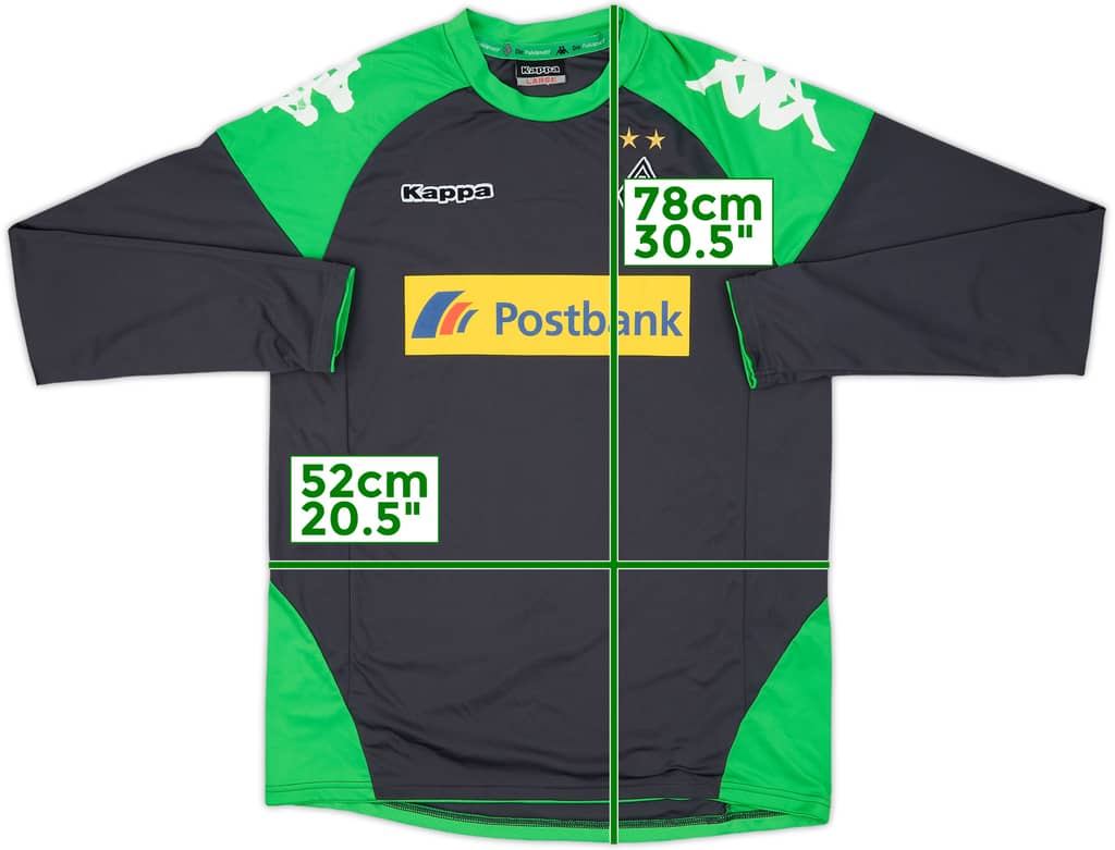 2013-14 Borussia Monchengladbach Kappa Training L/S Shirt - 6/10 - (L)
