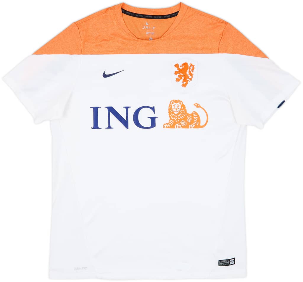 2014-15 Netherlands Nike Training Shirt - 6/10 - (XL)