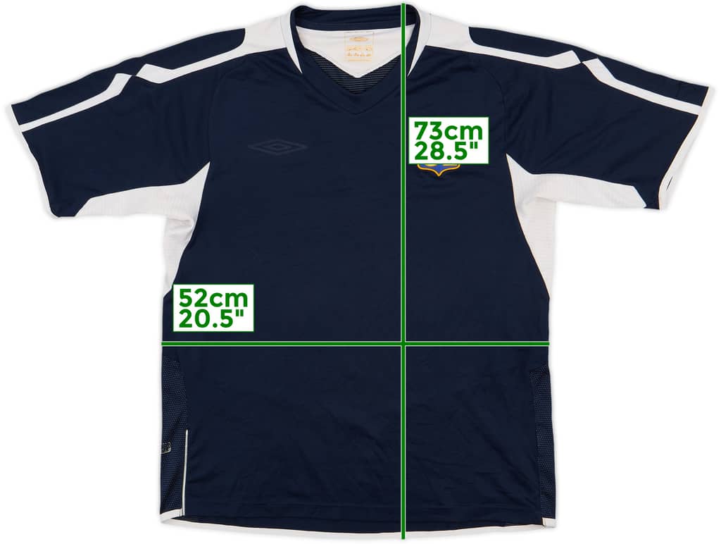 2006-08 Lyon Umbro Training Shirt - 4/10 - (M)