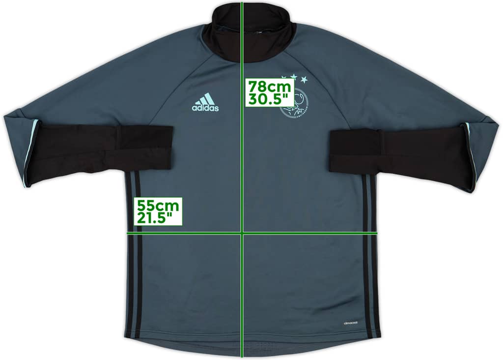 2016-17 Ajax adidas Sweat Top - 8/10 - (L)