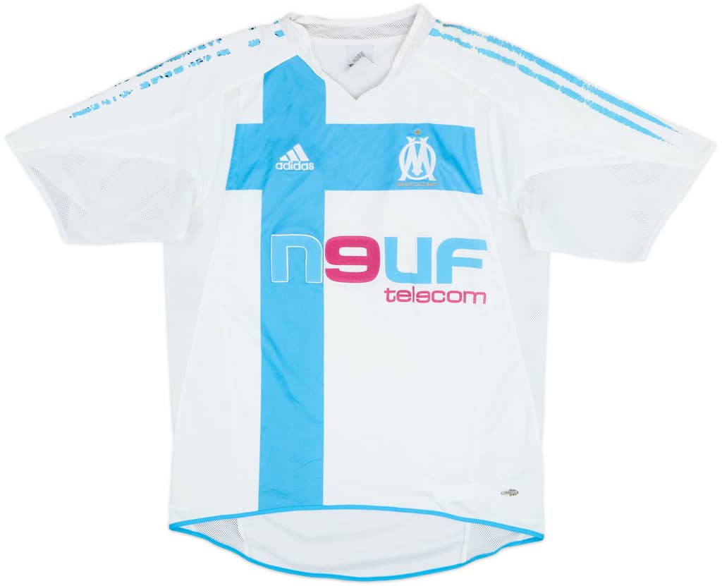 2004-05 Olympique Marseille Home Shirt - 4/10 - (S)