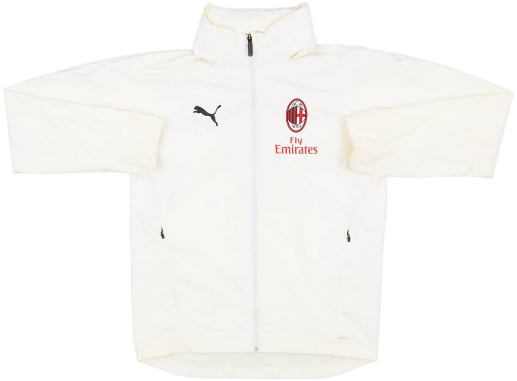 2020-21 AC Milan Hooded Rain Jacket - 8/10 - (S)