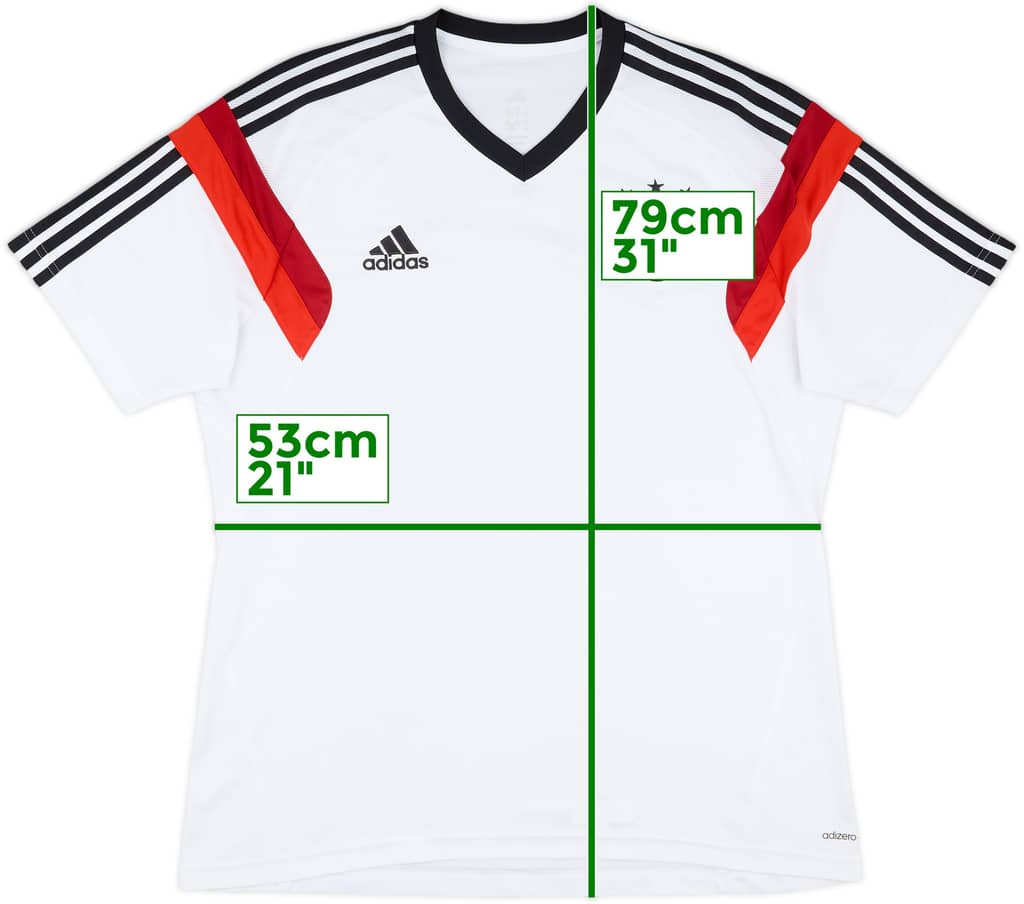 2014-15 Germany adidas Training Shirt - 8/10 - (XL)