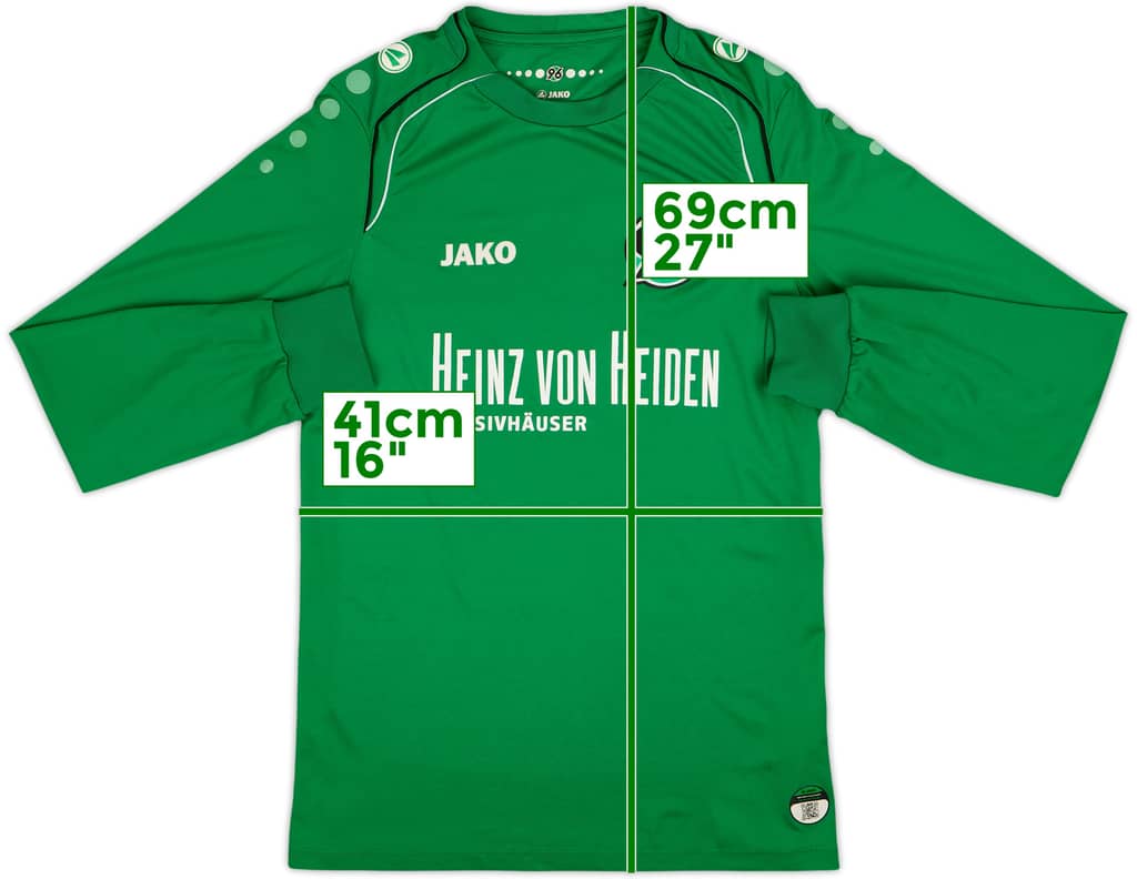 2011-12 Hannover Jako Training L/S Shirt - 8/10 - (XS)