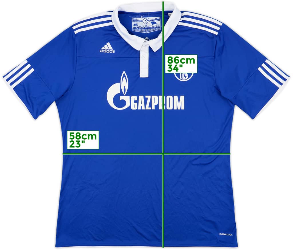 2010-12 Schalke Home Shirt - 8/10 - (XXL)