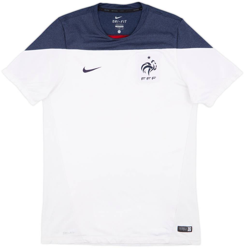 2014-16 France Nike Training Shirt - 8/10 - (L)