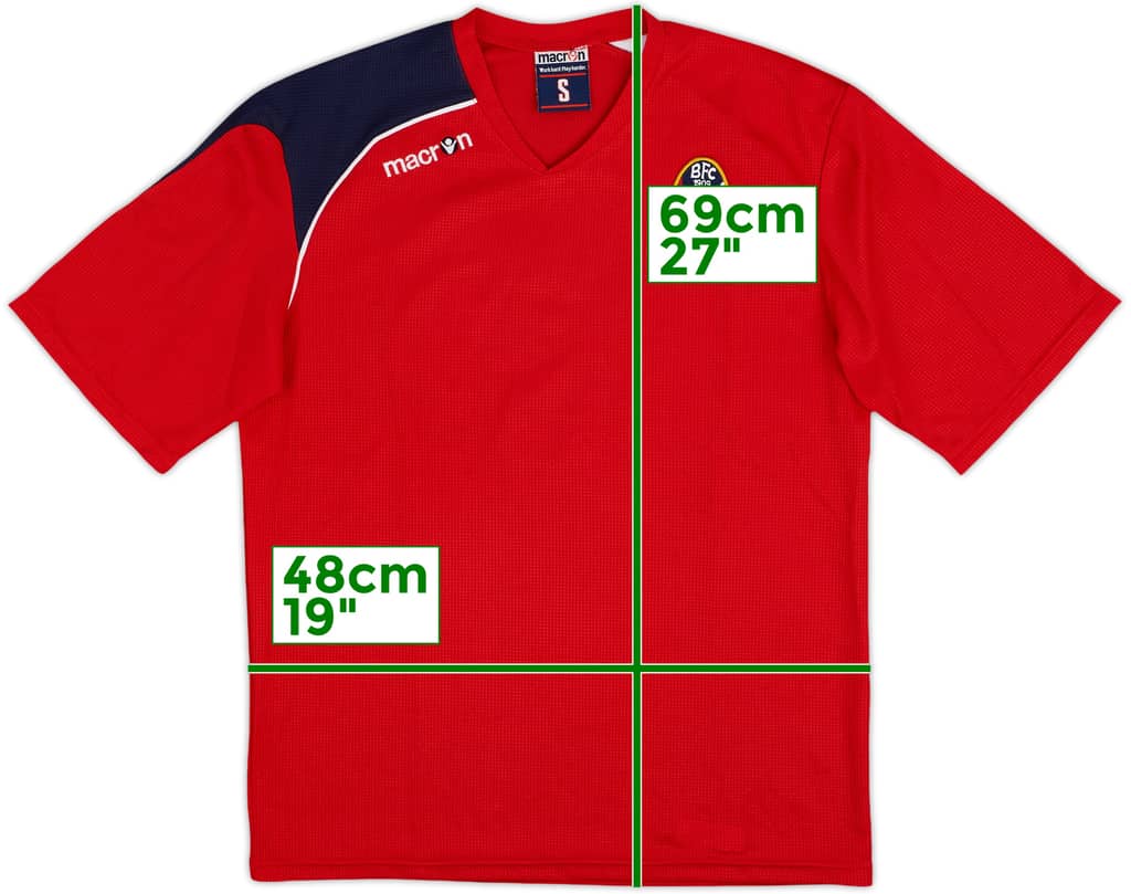 2004-05 Bologna Macron Training Shirt - 9/10 - (S)
