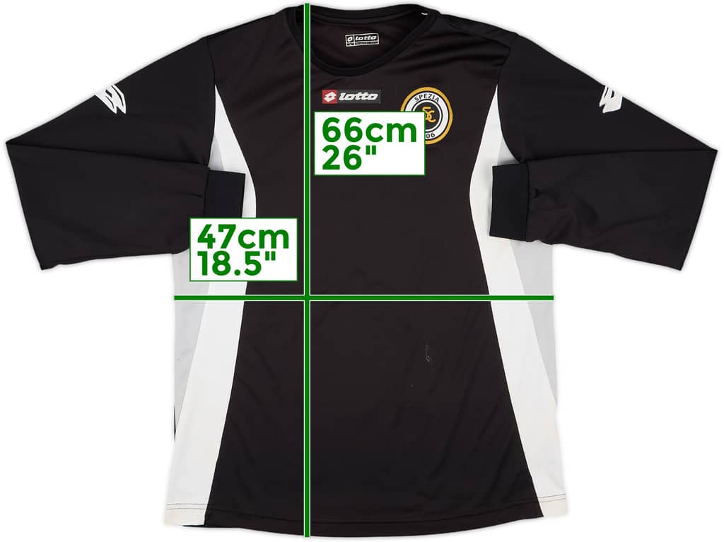 2012-13 Spezia Lotto Training L/S Shirt - 6/10 - (XL.Boys)
