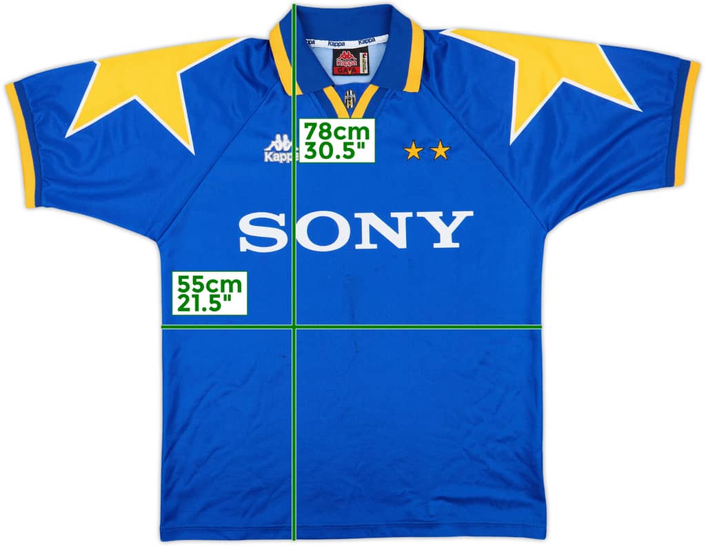 1995-96 Juventus Away Shirt - 7/10 - (L)