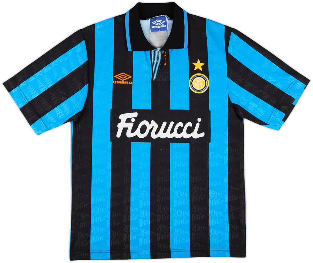 1992-94 Inter Milan Home Shirt - 8/10 - (S)