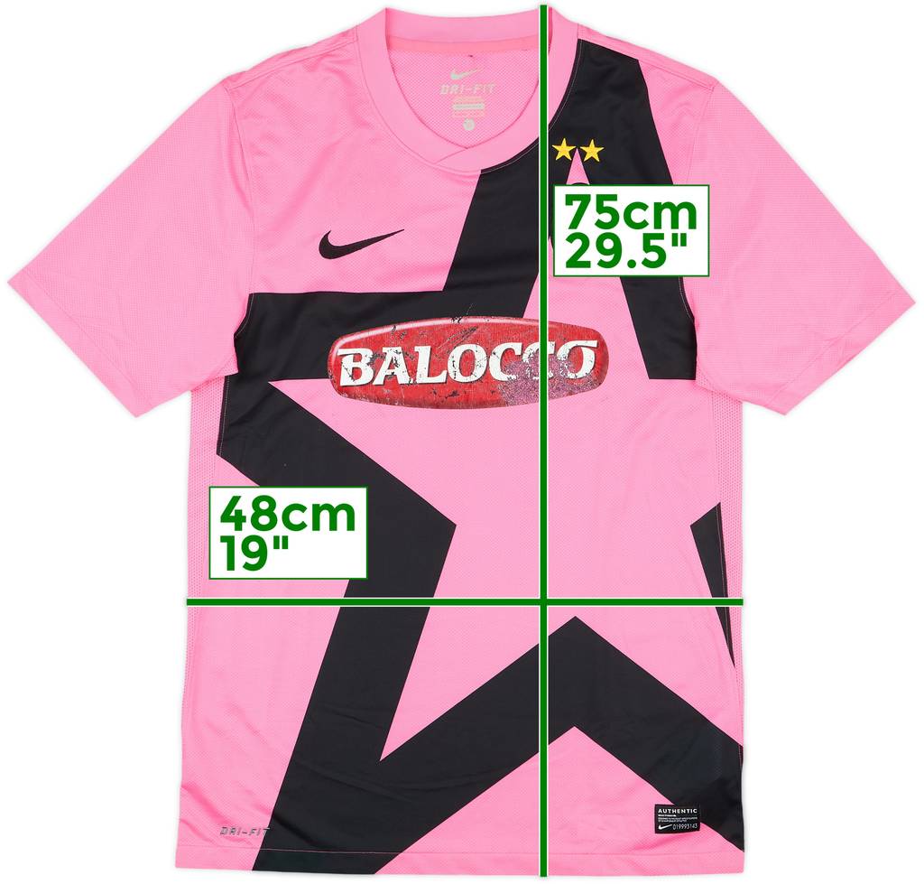 2011-13 Juventus Away Shirt - 4/10 - (S)
