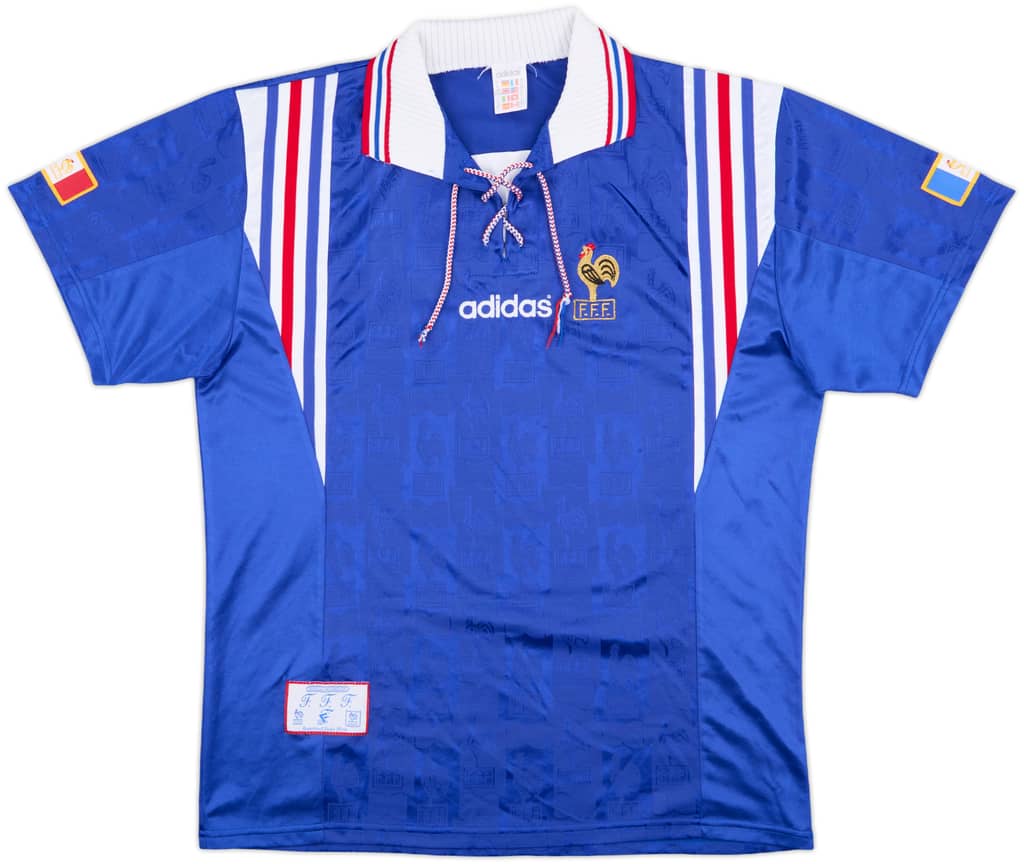 1996-98 France Home Shirt - 8/10 - (L)