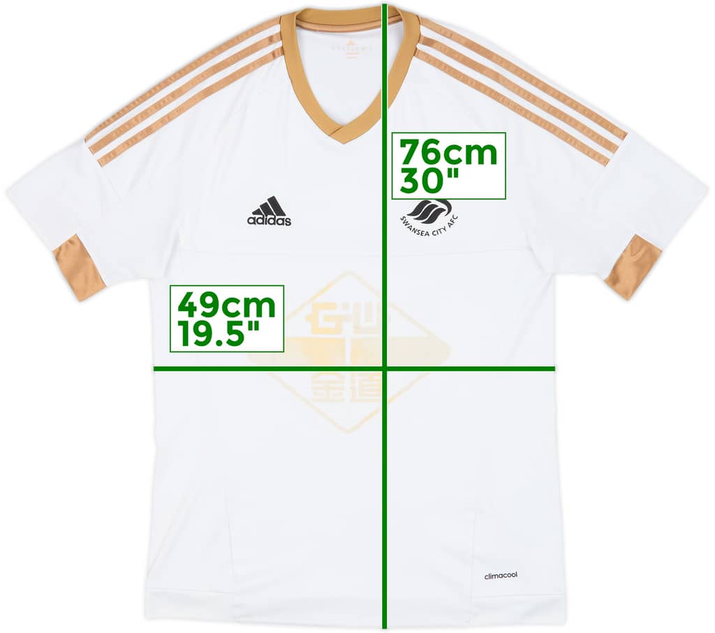 2015-16 Swansea Home Shirt - 4/10 - (M)