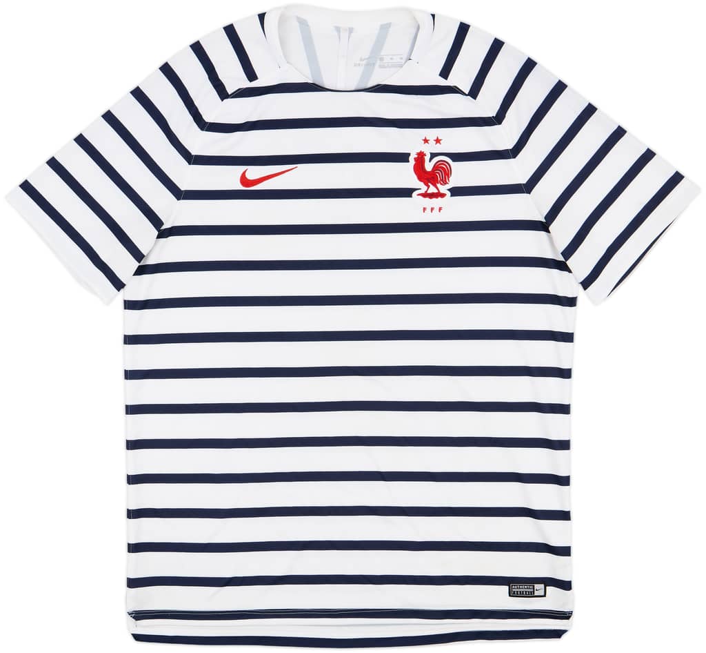2018-19 France Nike Training Shirt - 8/10 - (XL)
