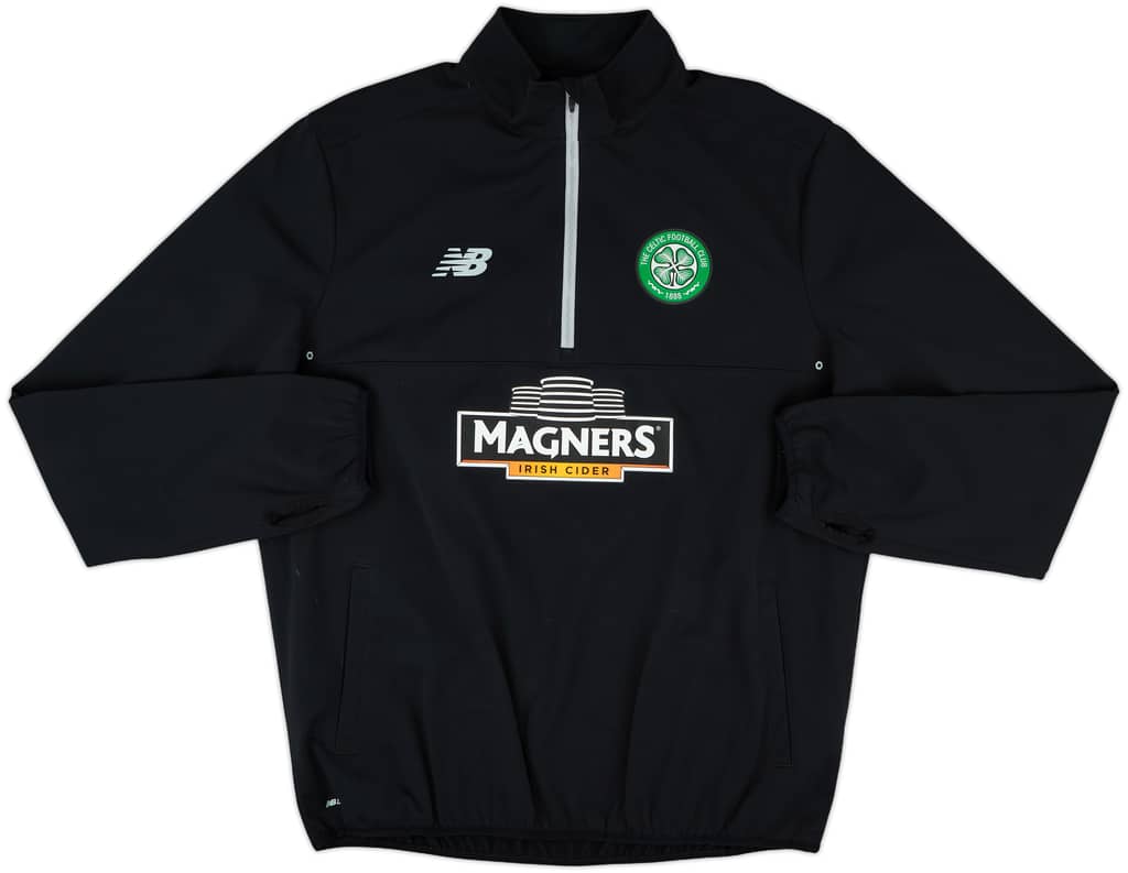 2015-16 Celtic New Balance 1/4 Zip Track Jacket - 6/10 - (XL)