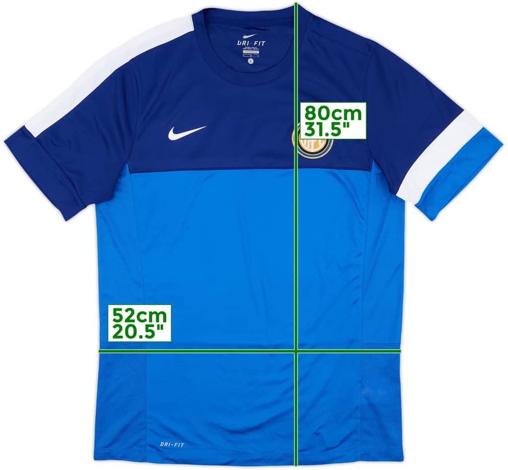 2012-13 Inter Milan Nike Training Shirt - 9/10 - (L)