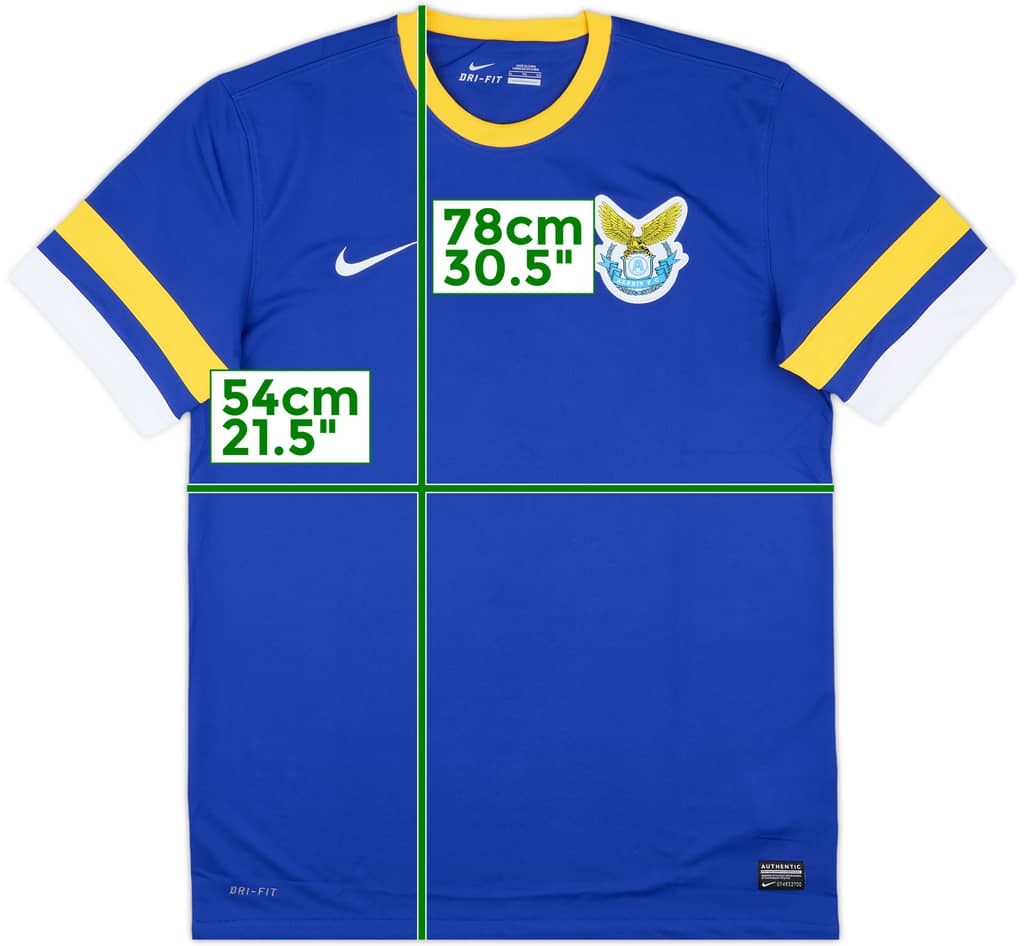 2013-14 Dalian Aerbin Home Shirt - 8/10 - (XL)