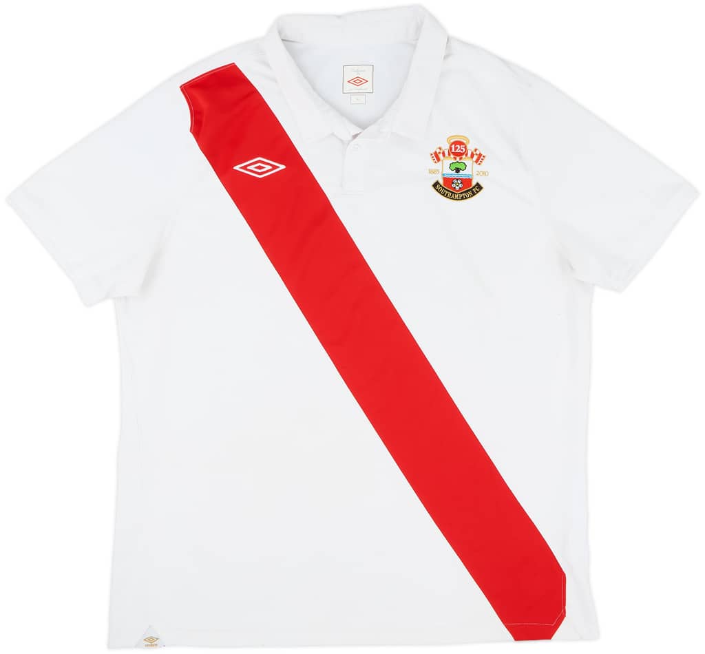 2010-11 Southampton 125 Years Home Shirt - 7/10 - (XL)