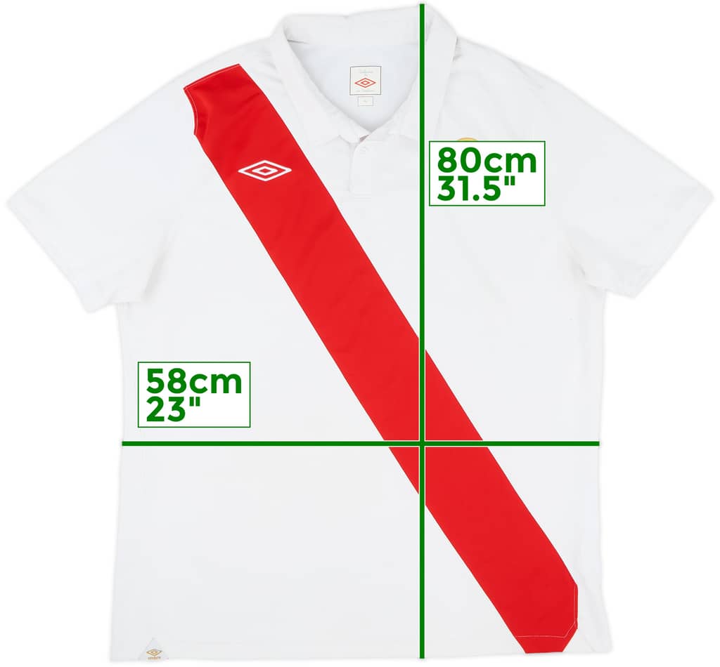 2010-11 Southampton 125 Years Home Shirt - 7/10 - (XL)