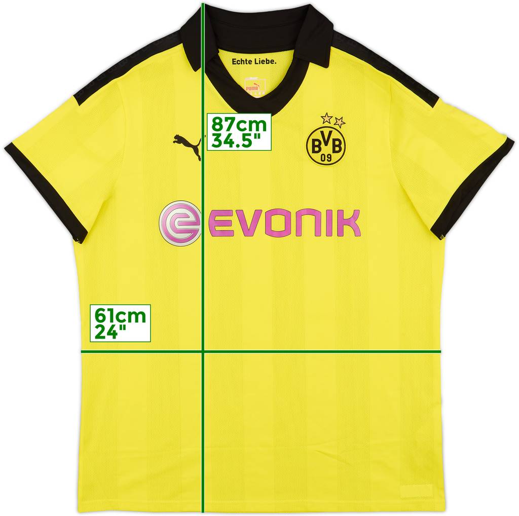 2012-13 Borussia Dortmund Christmas Home Shirt - 8/10 - (XXL)