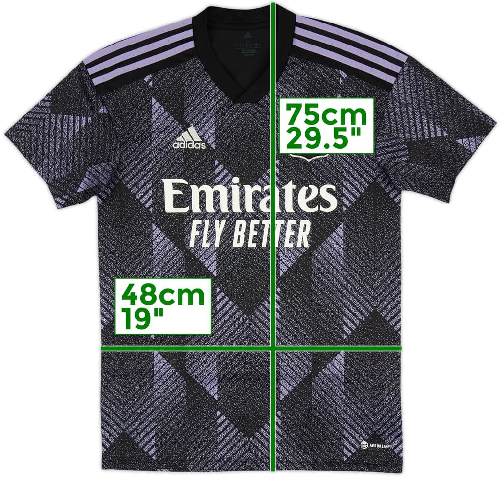2022-23 Lyon Third Shirt - 5/10 - (S)