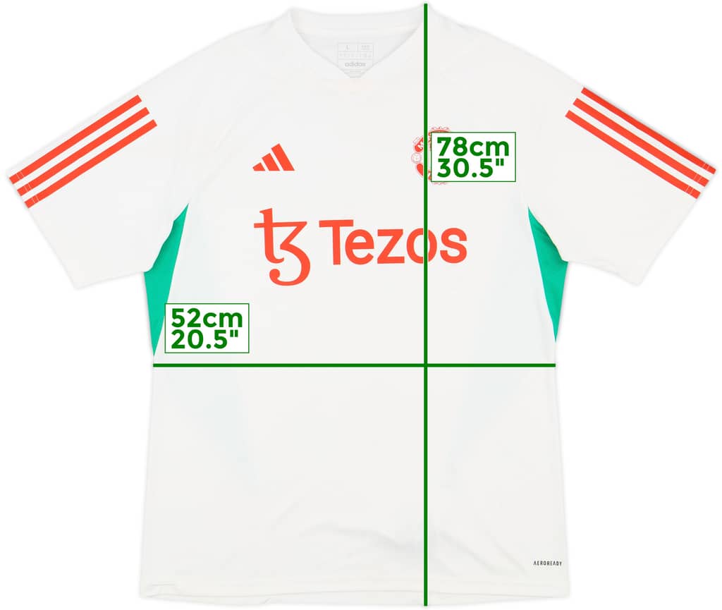 2023-24 Manchester United adidas Training Shirt - 7/10 - (L)