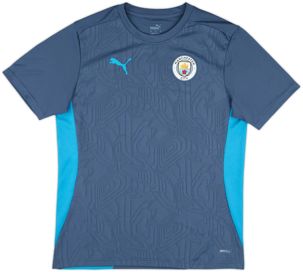 2024-25 Manchester City Puma Training Shirt - 9/10 - (M)