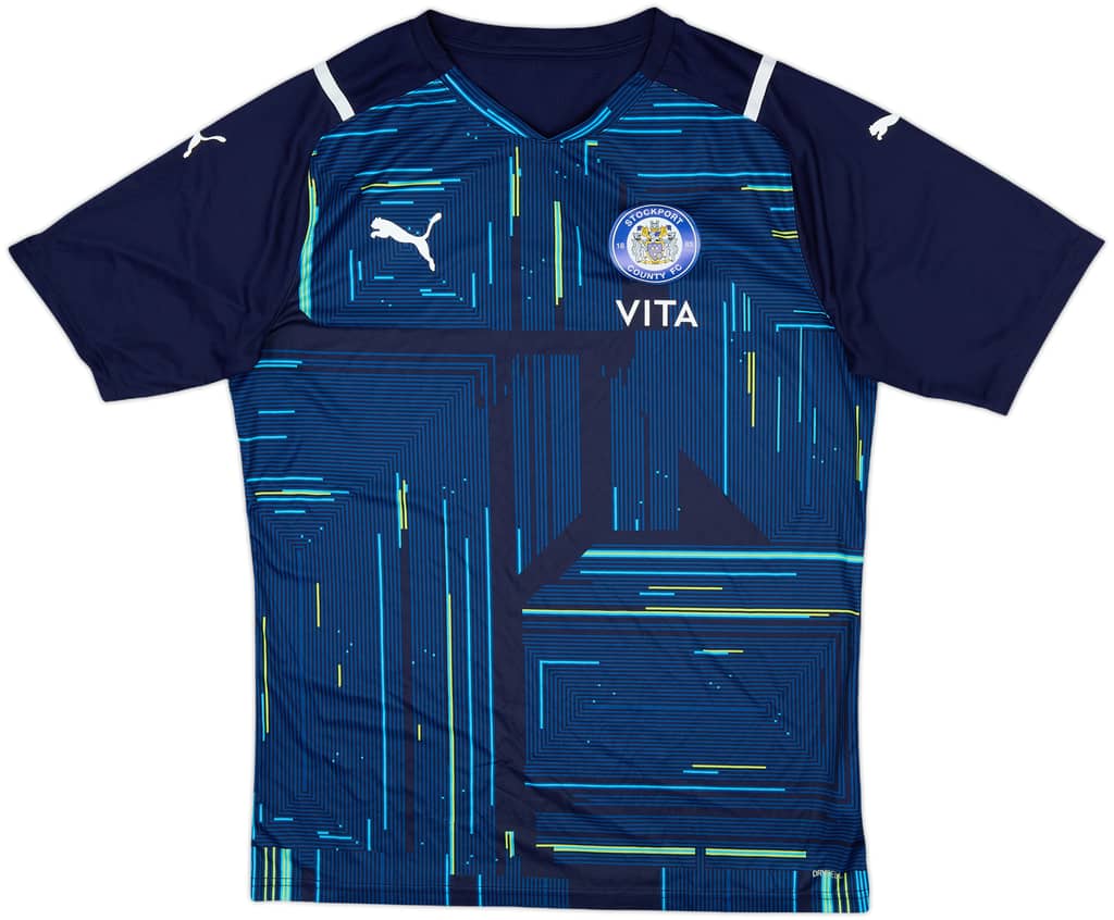 2022-23 Stockport County Puma Training Shirt - 10/10 - (L)