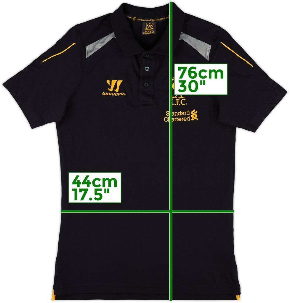 2013-14 Liverpool Warrior Polo Shirt - 10/10 - (S)