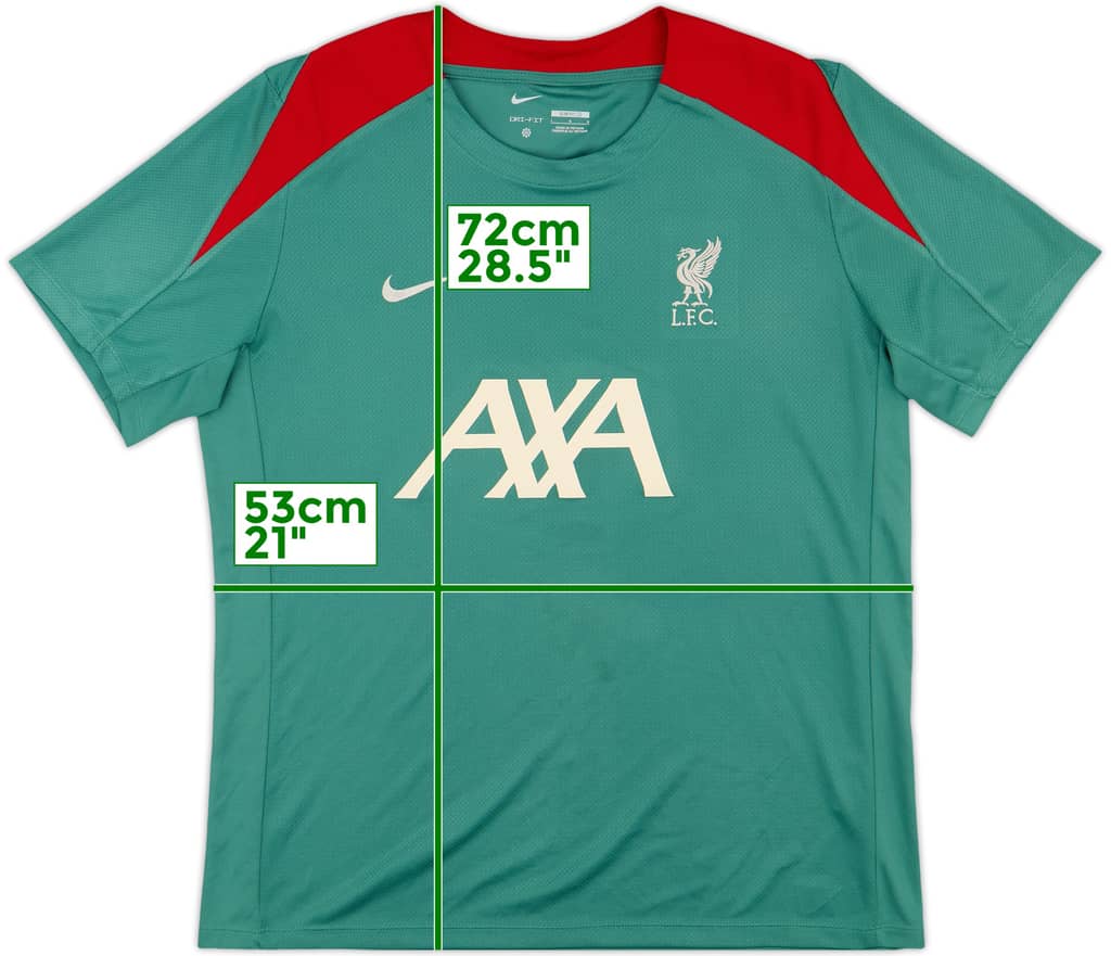 2024-25 Liverpool Nike Training Shirt - 8/10 - (L)