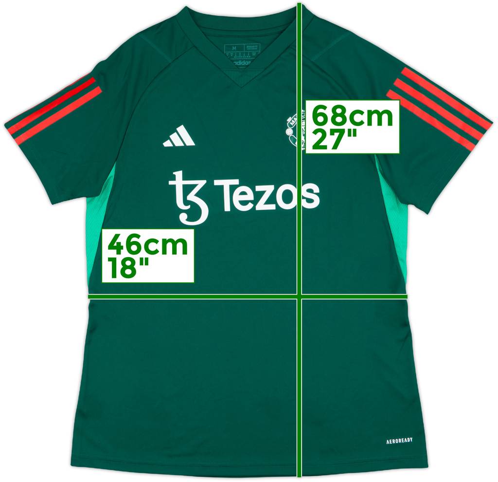 2023-24 Manchester United adidas Training Shirt - 10/10 - (Women's M)