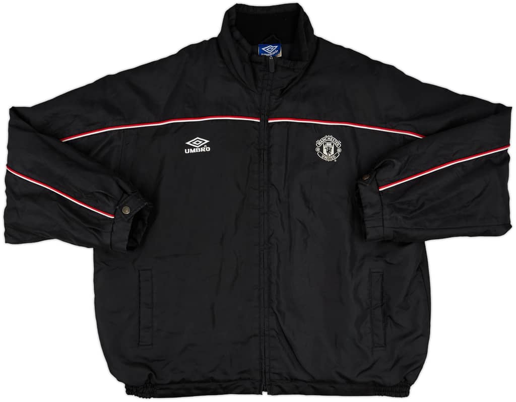 1999-00 Manchester United Umbro Padded Bench Coat - 8/10 - (XXL)